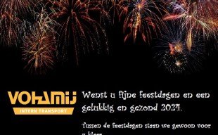 Vohamij Intern Transport wenst u fijne feestdagen!