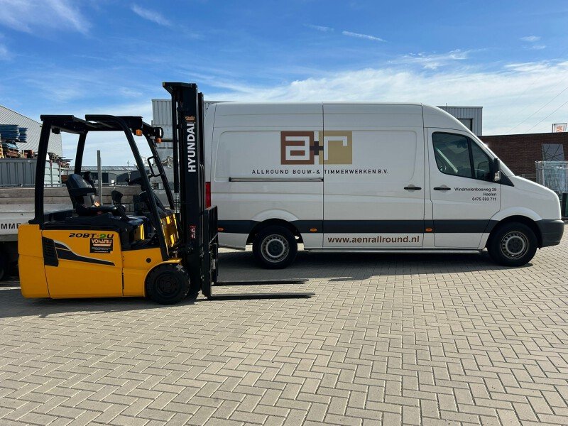 Levering nieuwe Hyundai 20BT-9U elektrische heftruck