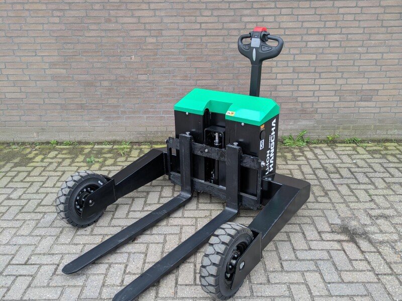 Levering nieuwe Hangcha elektrische ruwterrein pallettruck