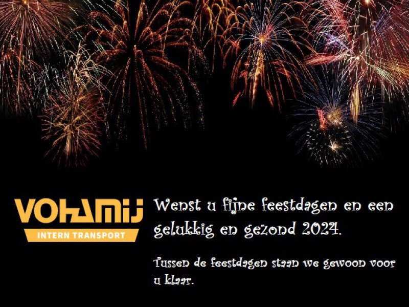 Vohamij Intern Transport wenst u fijne feestdagen!